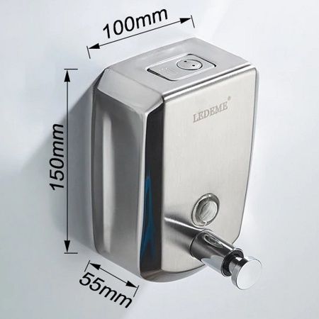 Дозатор 500 мл (сатин) Ledeme L404