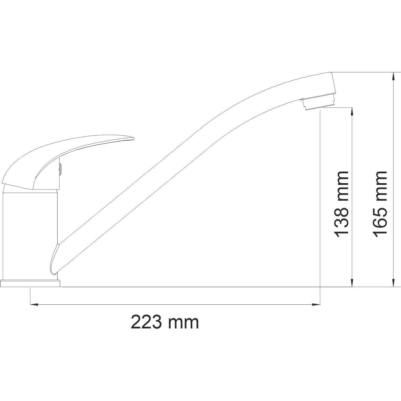 Смеситель для кухни WasserKRAFT Isen, 2607