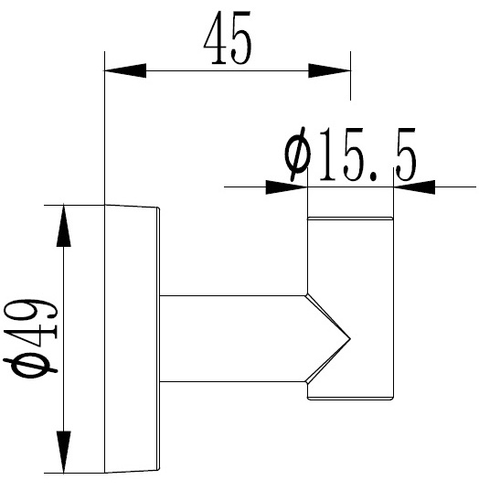 Крючок Ledeme L1705-1