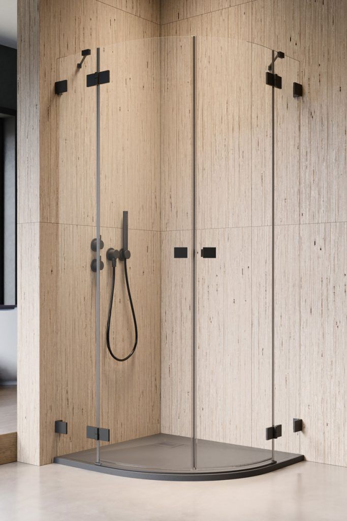 Душевая кабина Radaway Essenza Pro Black PDD 90x90