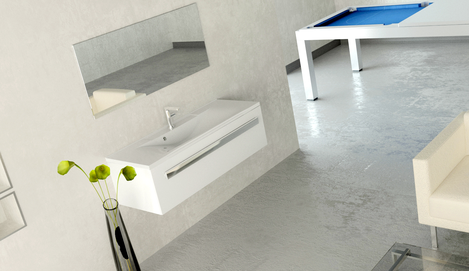 Раковина Andrea Elen 1200, 120x45