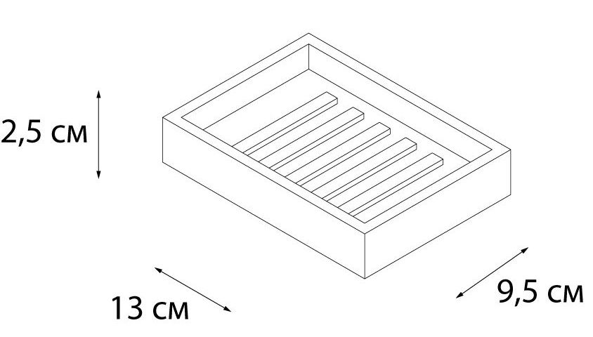 Мыльница Fixsen Gusto, FX-300-4
