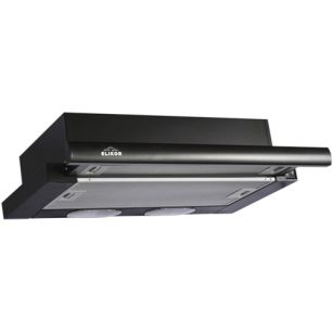 Кухонная вытяжка Elikor ИНТЕГРА 45П-400-В2Л (черный), 841154