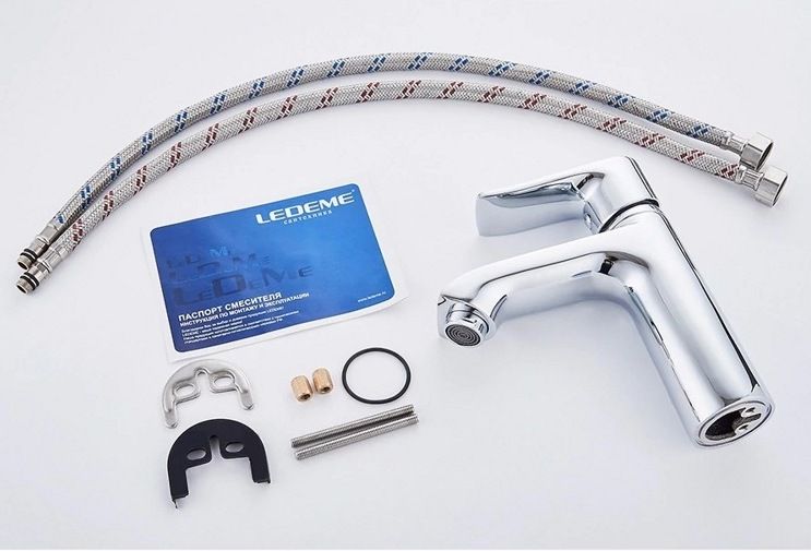 Смеситель для умывальника Ledeme L1034
