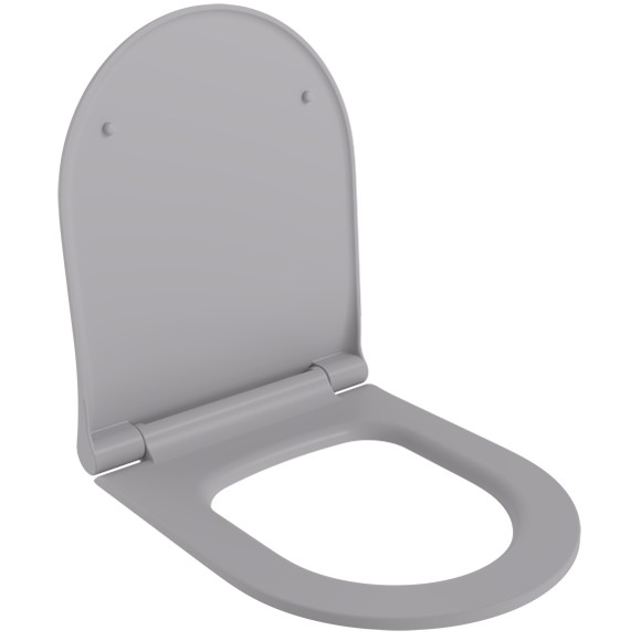 Сиденье Bocchi V-Tondo Soft Close серый матовый, A0336-006
