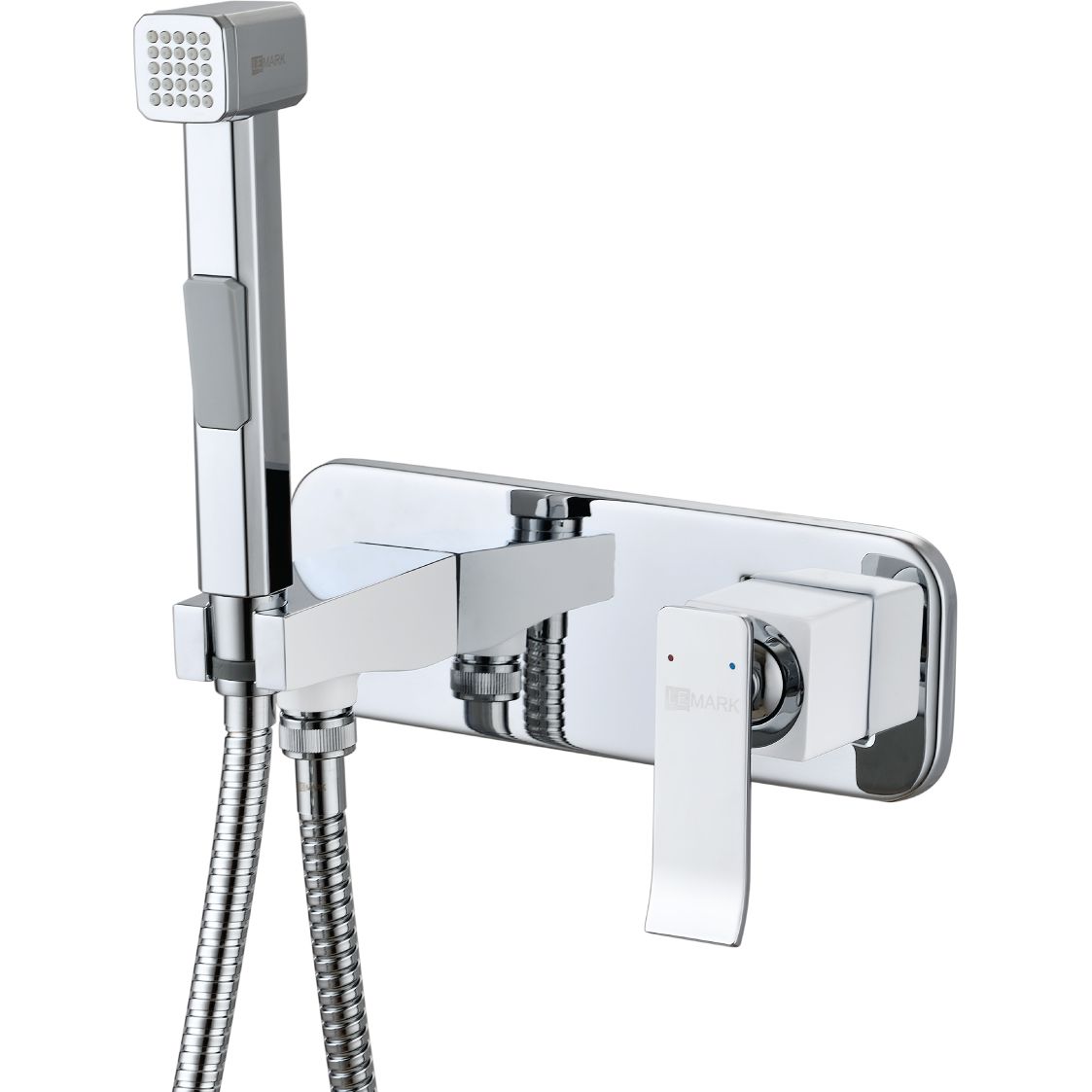 Смеситель с гигиеническим душем встраиваемый Lemark Contest, LM5819CW