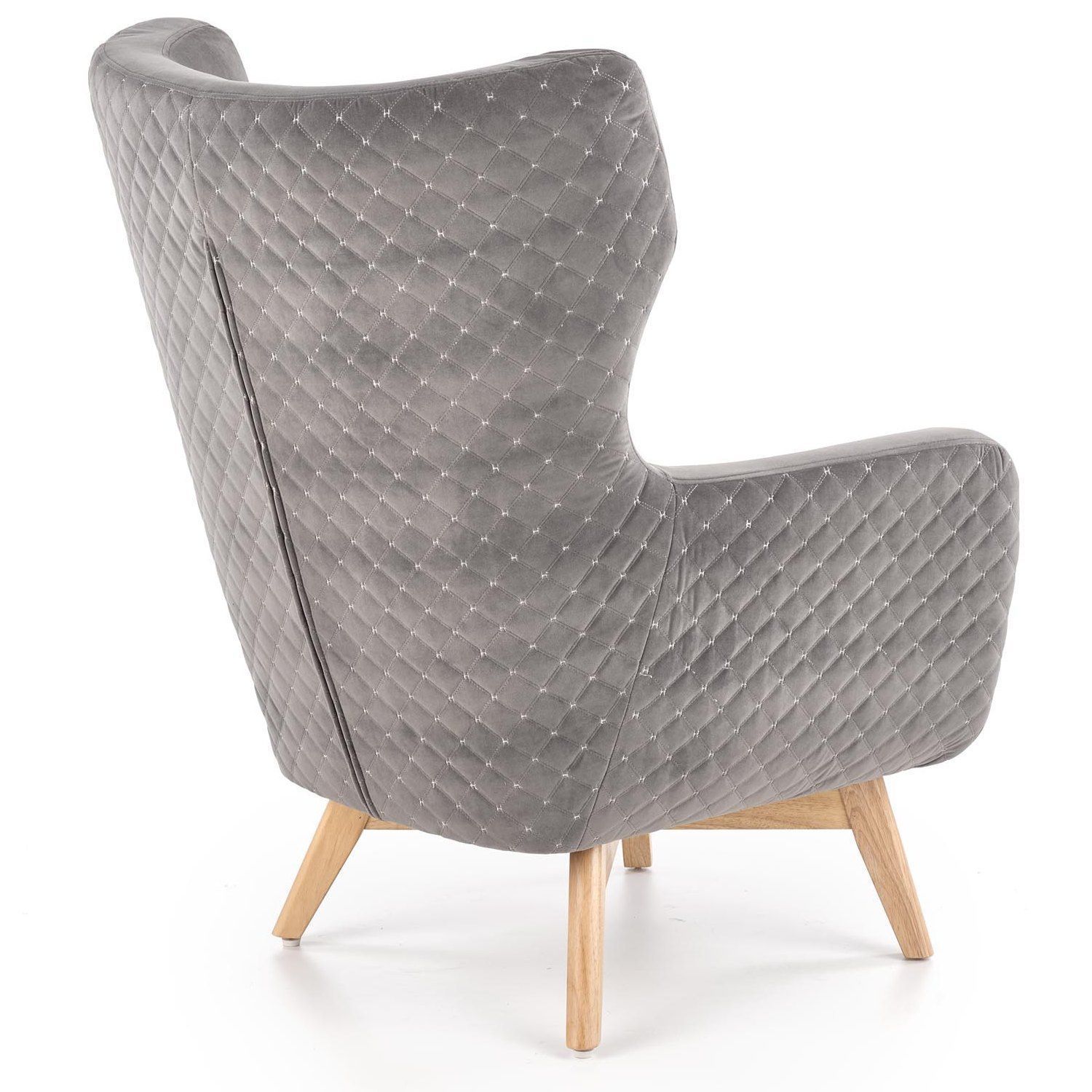 Кресло Halmar Marvel серый/черный, V-CH-MARVEL-FOT-POPIEL