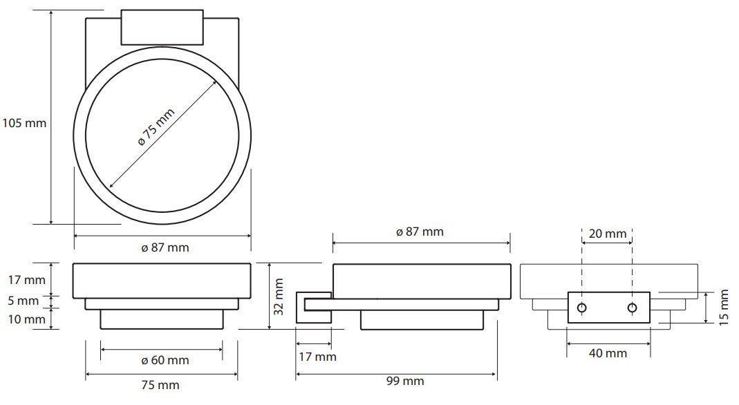 Мыльница Bemeta Galla, 108108020