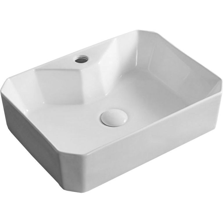 Раковина керамическая накладная Belbagno 49x38, BB1387