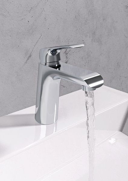 Смеситель для умывальника без донного клапана Ravak Flat FL 014.00, X070118