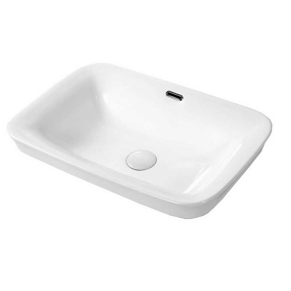 Раковина керамическая Vincea 58x40, VBS-204