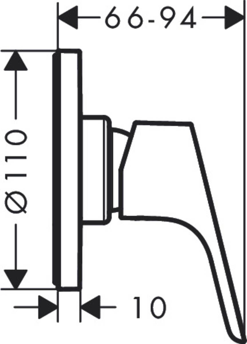 Смеситель для душа Hansgrohe Focus, 31961000
