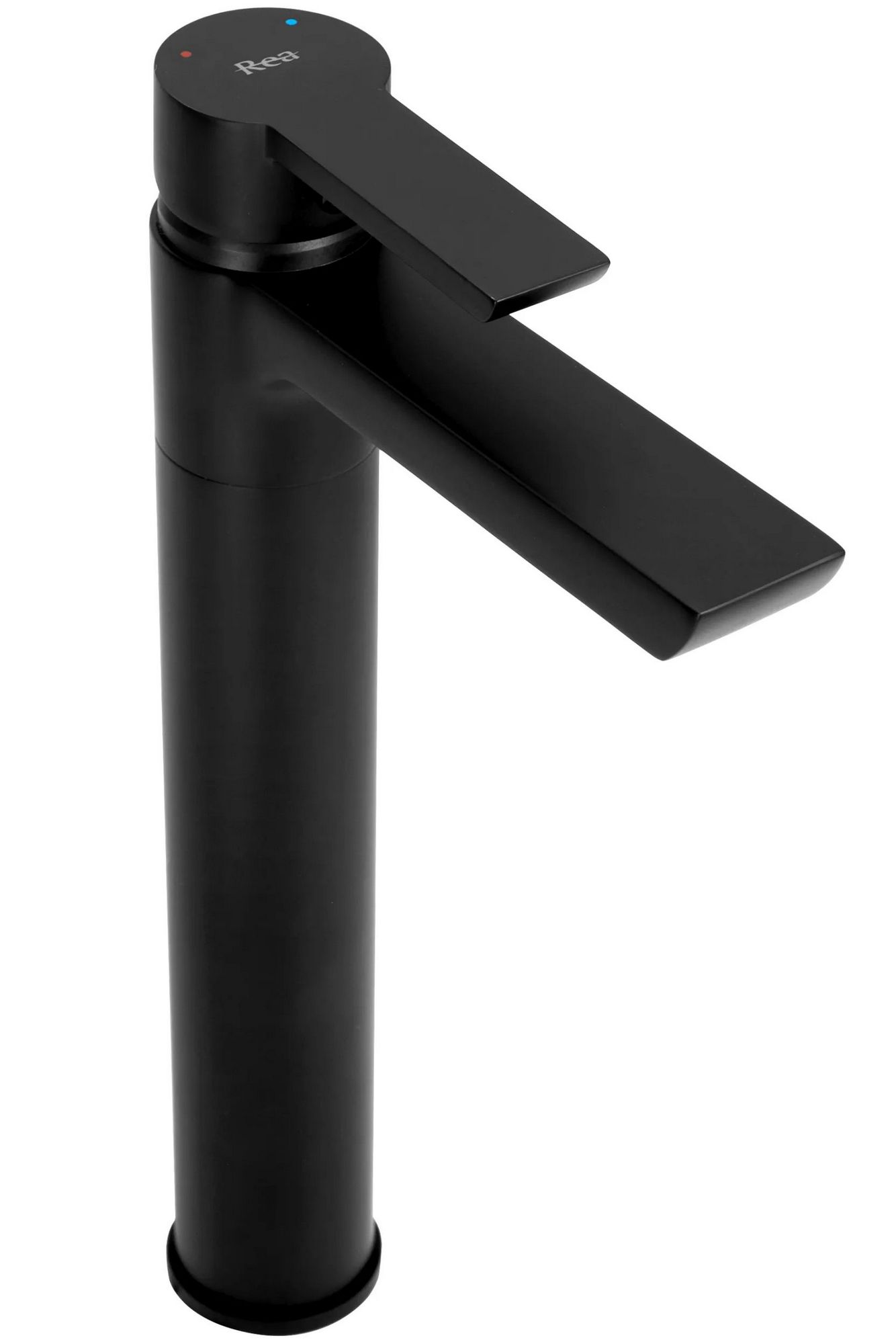 Смеситель для умывальника высокий Rea Argus Black, REA-B6211