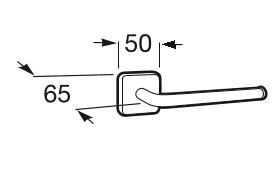 Держатель для туалетной бумаги Roca Victoria, A816663001