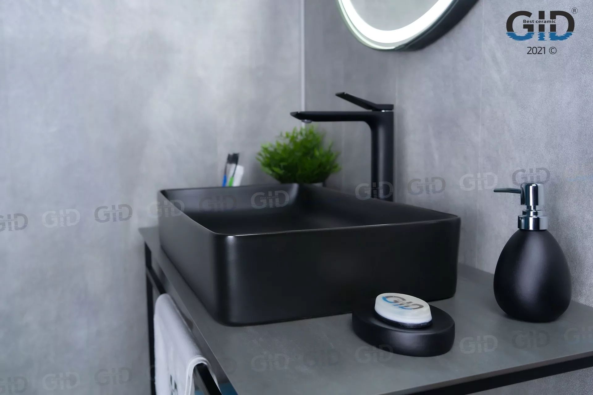 Умывальник Gid BM9396 60x34, 53344