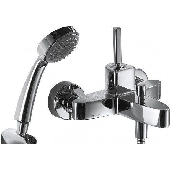 Смеситель для ванны с аксессуарами Bravat Spring F679113C-B