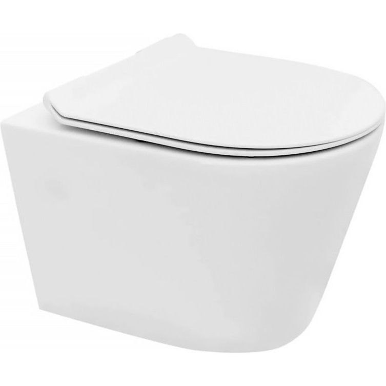 Унитаз подвесной безободковый Calani Russel Slim, CAL-C0001