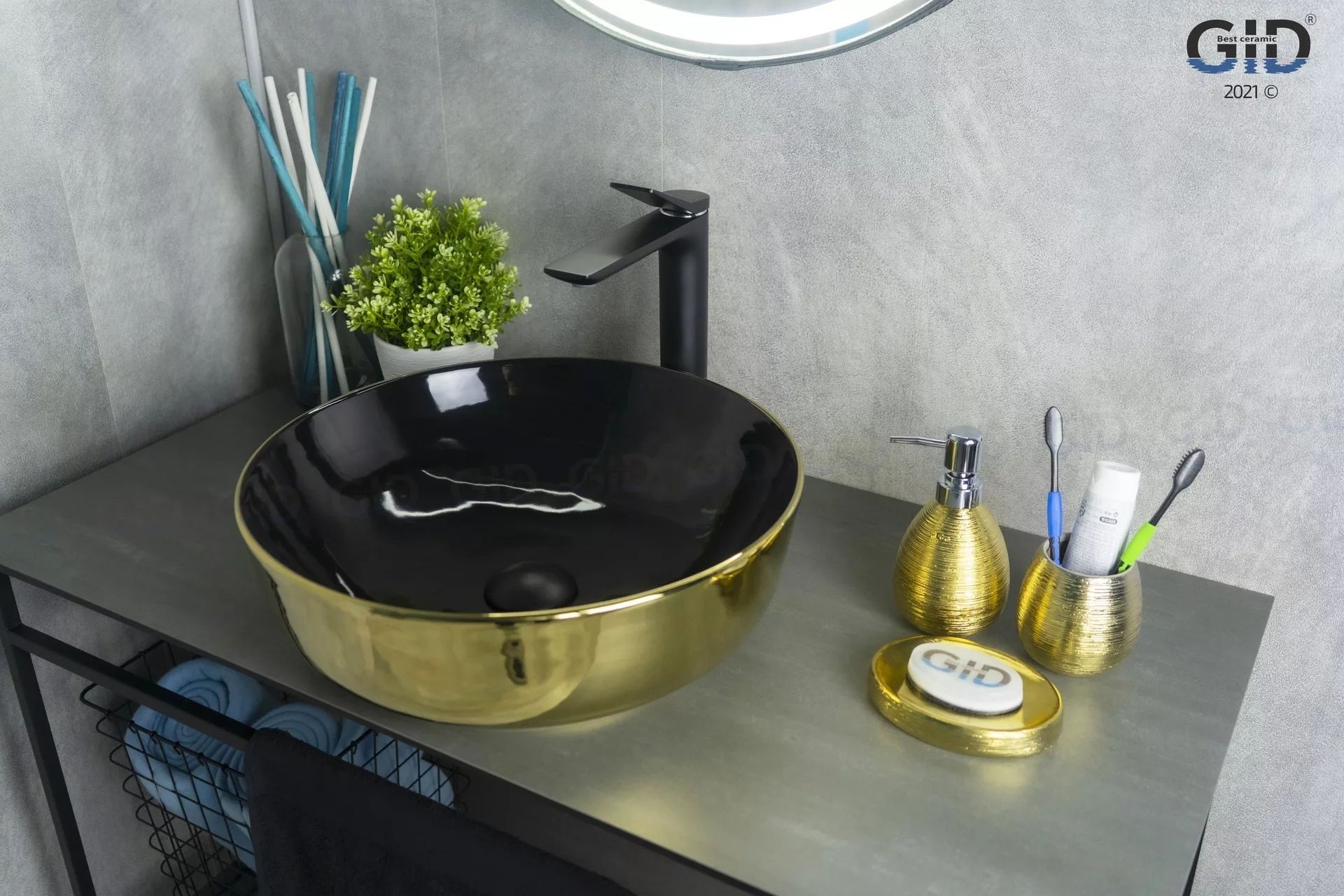 Умывальник Gid NC412 41.5x41.5, 52214