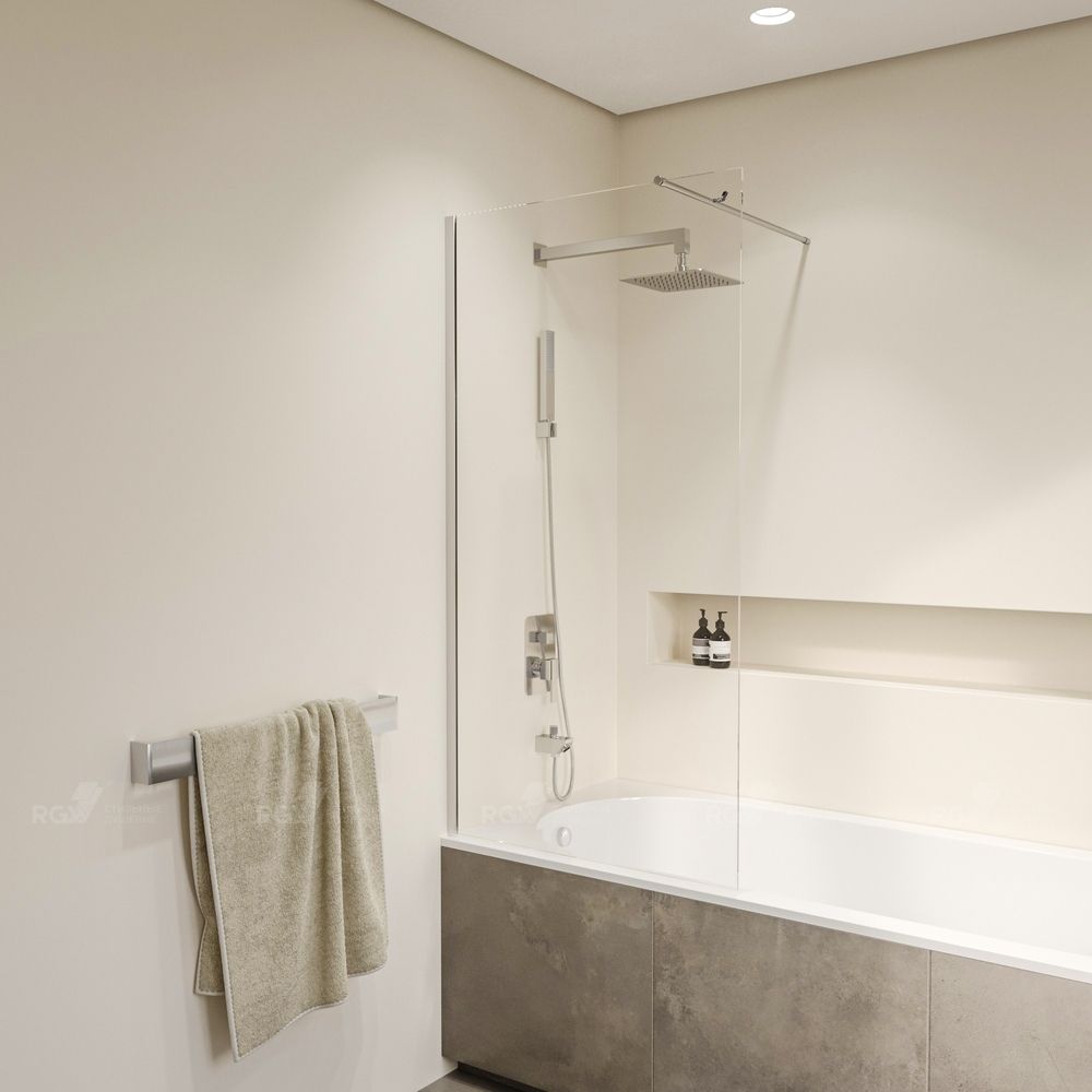 Шторка на ванну RGW SC-050