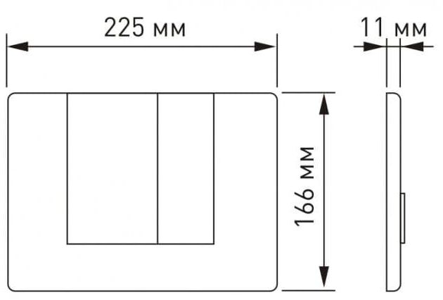 Комплект Berges Novum, кнопка S3 хром глянец, унитаз Puma XXL Rimless, сиденье Toma Slim, 043247