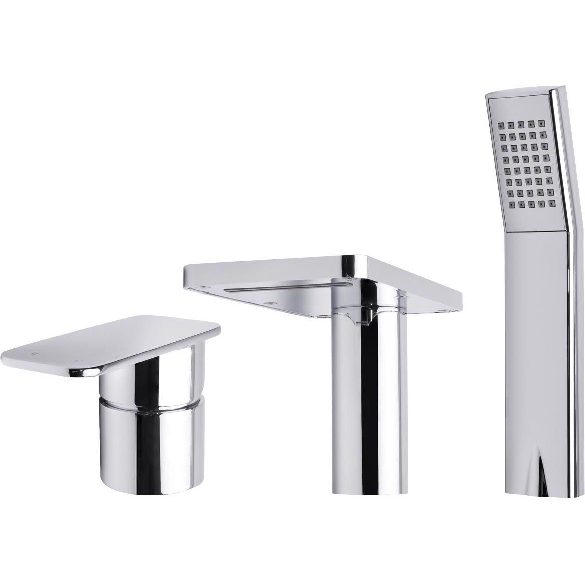 Смеситель встраиваемый на борт ванны Ahti Naantali (каскадный), NT401001