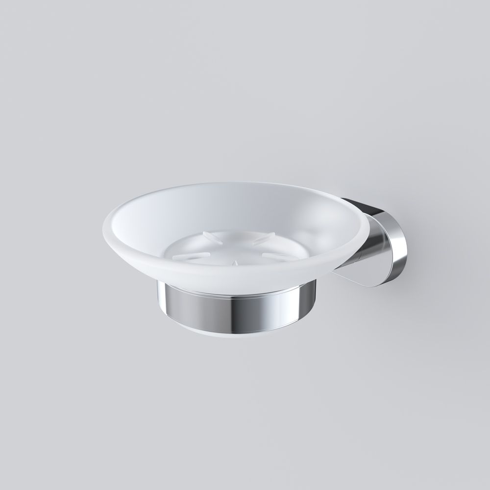 Стеклянная мыльница с настенным держателем AM.PM Sense, A7434200