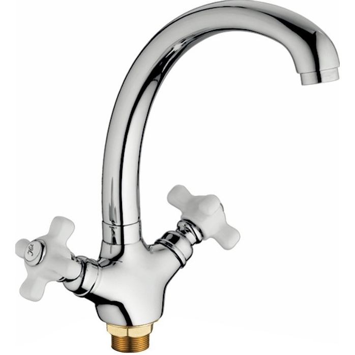 Смеситель для кухни с керамической ручкой Haiba HB4218