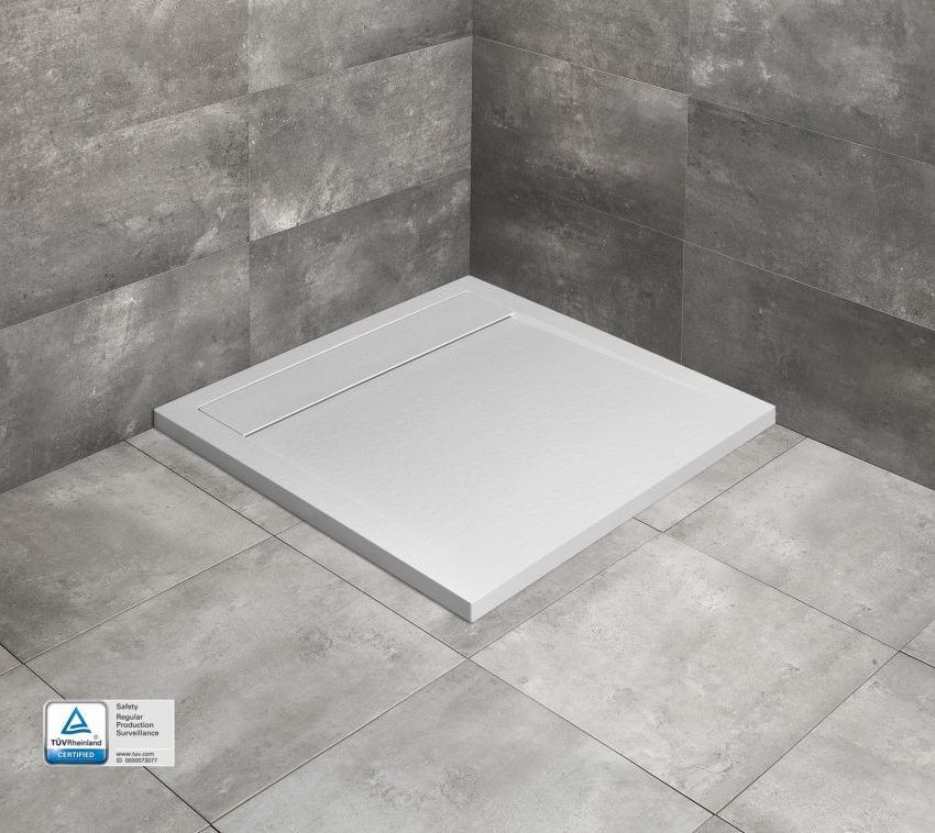 Душевой поддон Radaway Teos C White 90x90