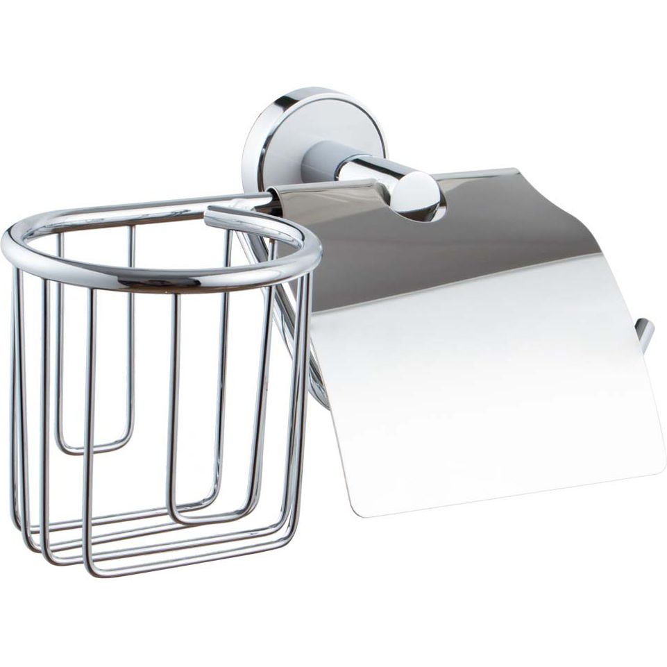 Держатель туалетной бумаги закрытый с держателем освежителя воздуха Vivi Felice Idilio R 1007-D-BL