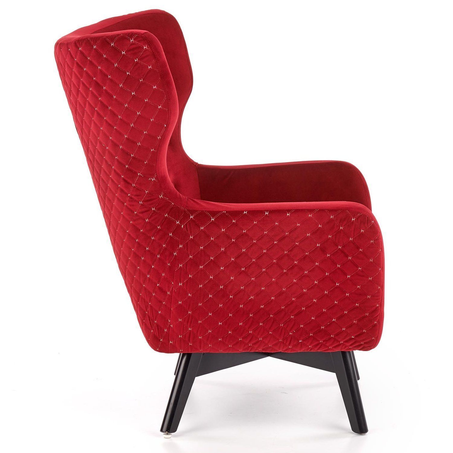 Кресло Halmar Marvel бордовый/черный, V-CH-MARVEL-FOT-BORDOWY