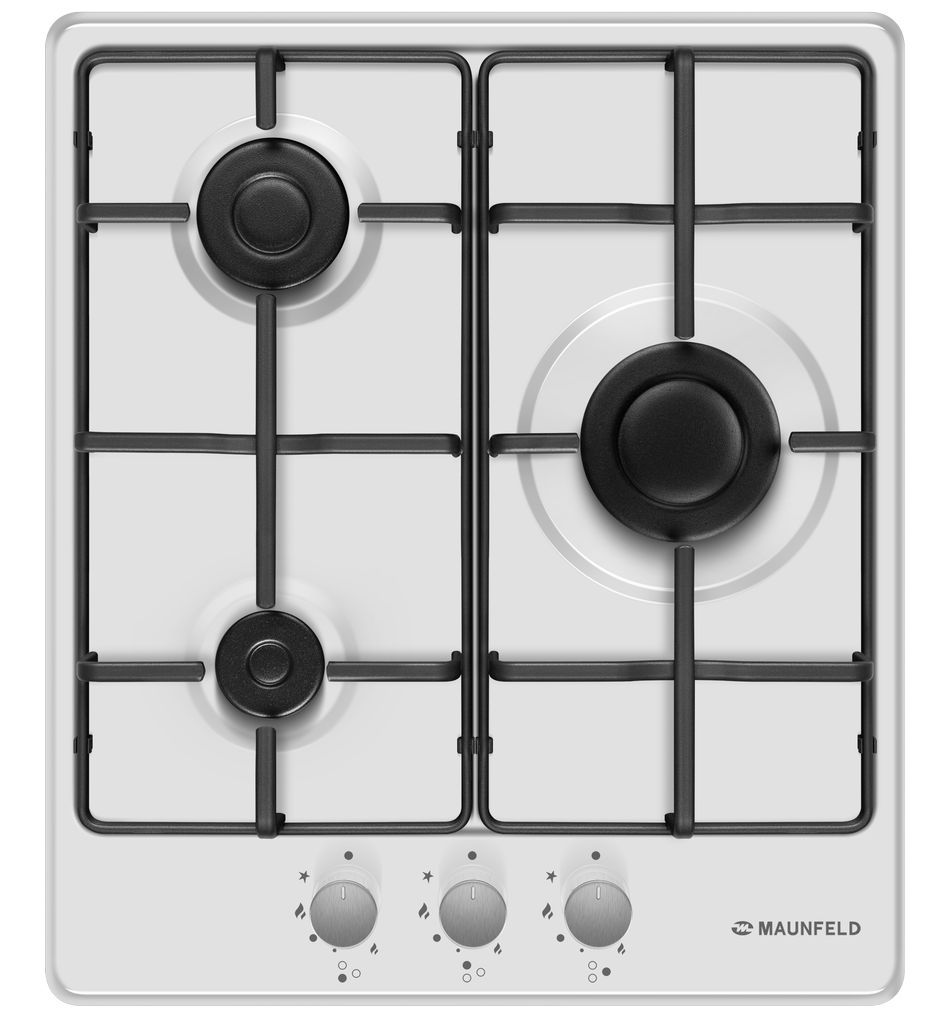 Газовая варочная панель Maunfeld EGHE.43.3STS-EW
