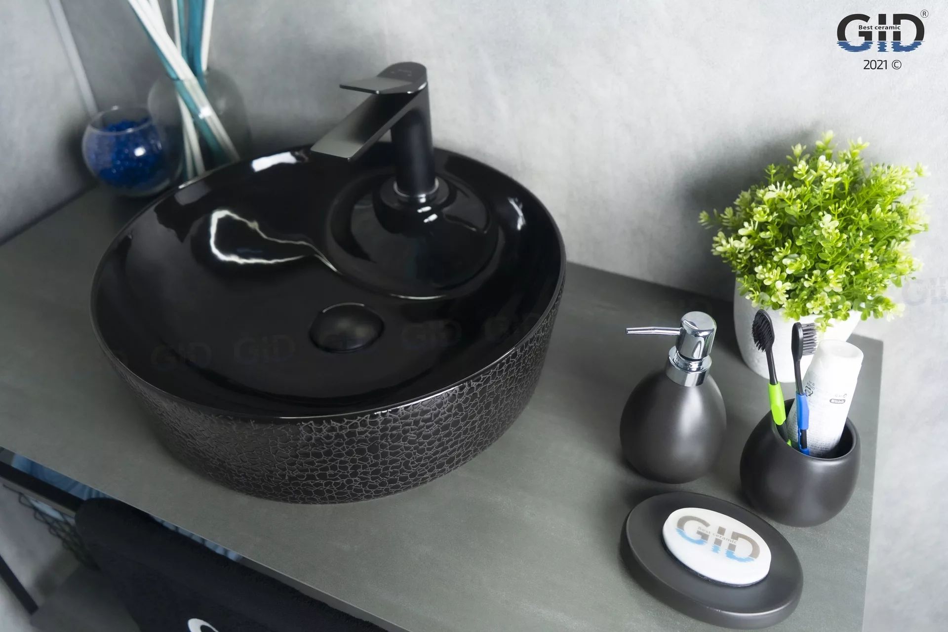 Умывальник Gid D1306H004 44x44, 53313