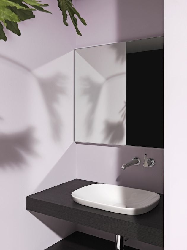 Полувстраиваемая раковина Laufen Ino 50x36.5, 8.1730.2.000.109.1