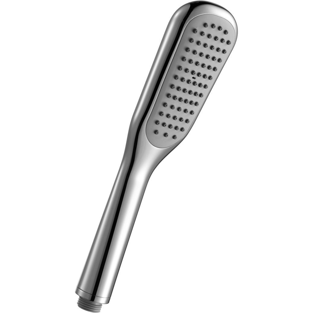 Лейка душевая квадратная 1-функциональная 68х273 мм Lemark, LM0411C