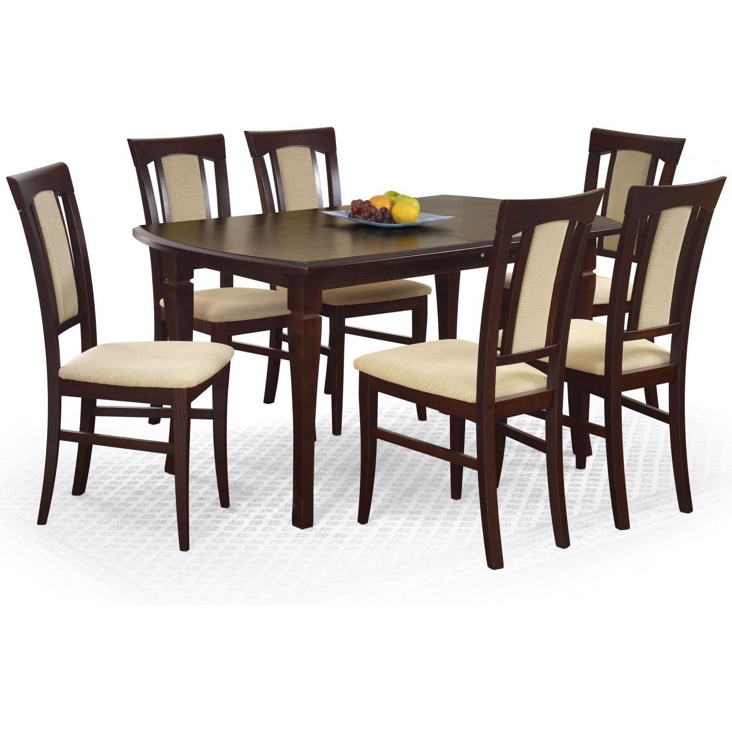 Стол обеденный Halmar Fryderyk 160/240 темный орех, V-PL-FRYDERYK/240-ST-C.ORZECH