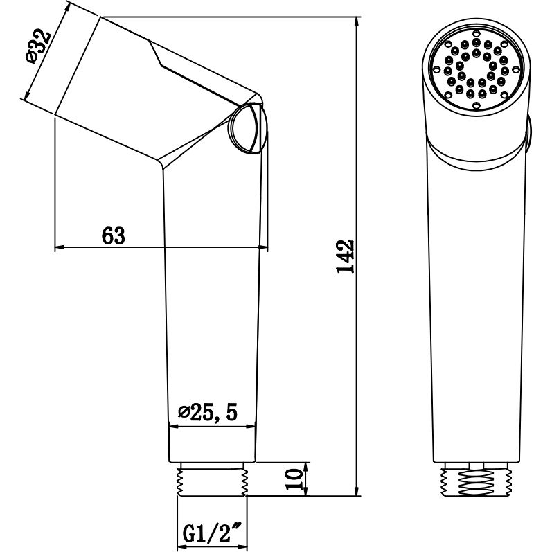 Комплект для биде Lemark, LM8046C