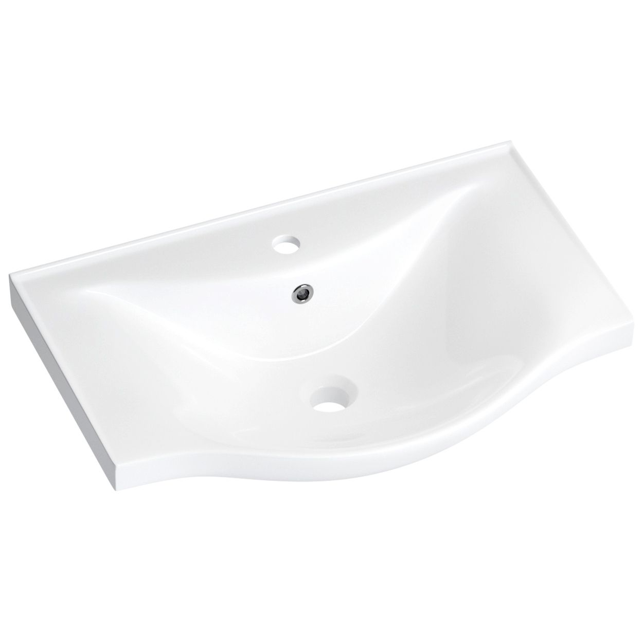 Настенная или мебельная раковина Wellsee Bisou 50x37, 151202000