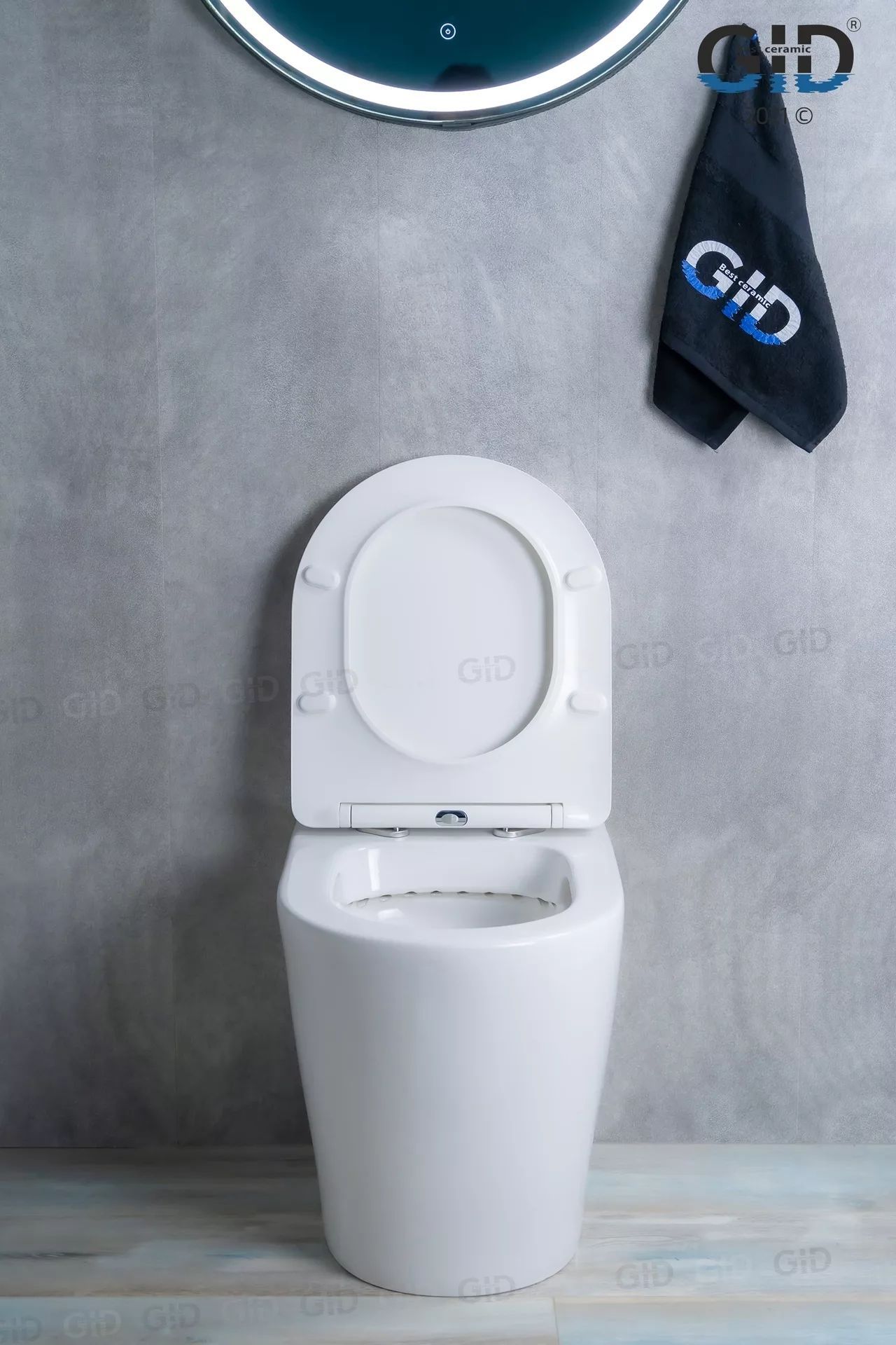 Унитаз приставной Gid TRS-263, 62211Y