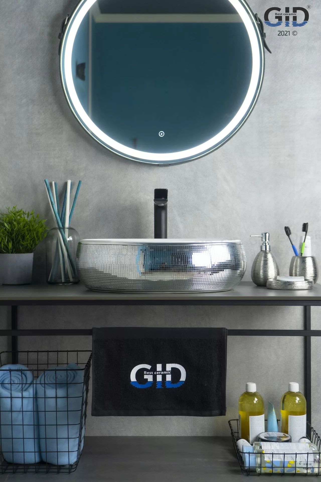 Умывальник Gid NC397 48x34, 52212