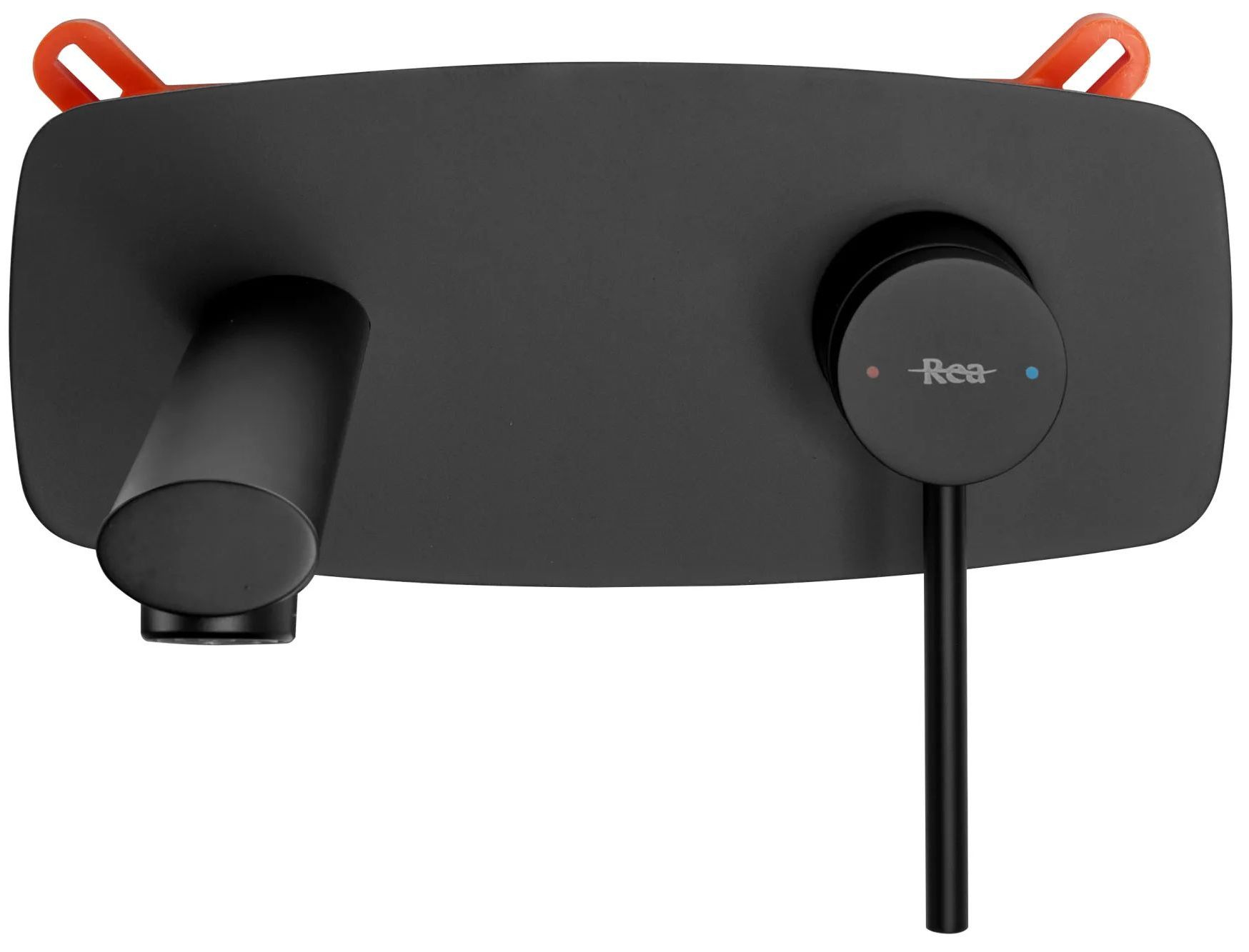 Смеситель для умывальника Rea Oval Black, REA-B8860