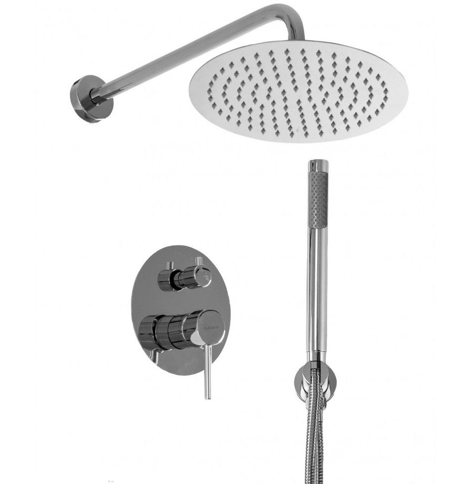 Душевая система встраиваемого монтажа Calani Nexos S Chrome, CAL-B0009