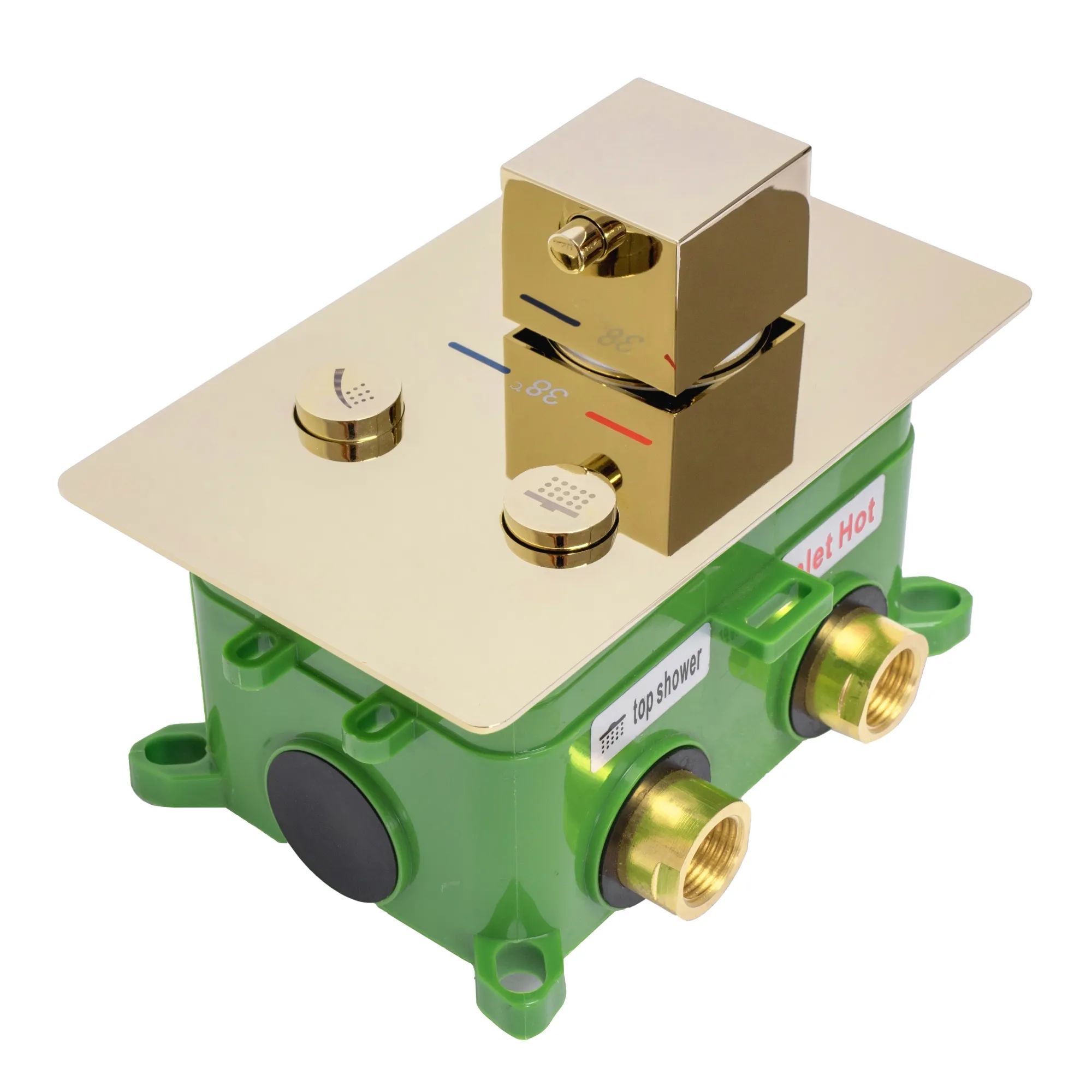 Душевая система Rea Davis L.Gold, REA-P6324