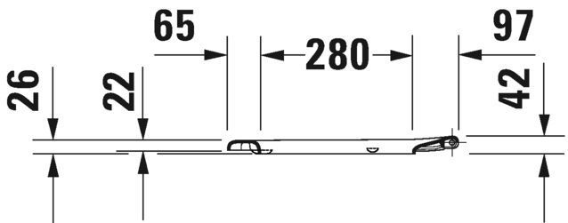 Унитаз подвесной с сиденьем Duravit D-Code, 45350900A1