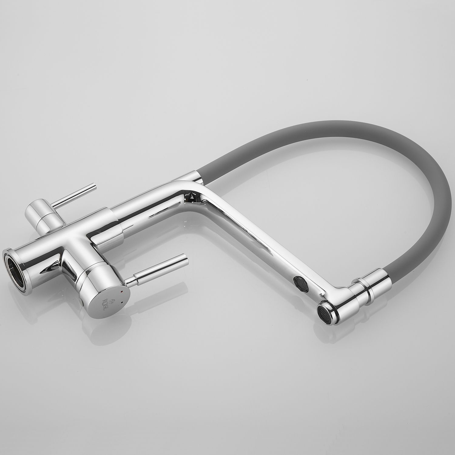 Смеситель для кухни с гибким изливом под фильтр Rose, R658