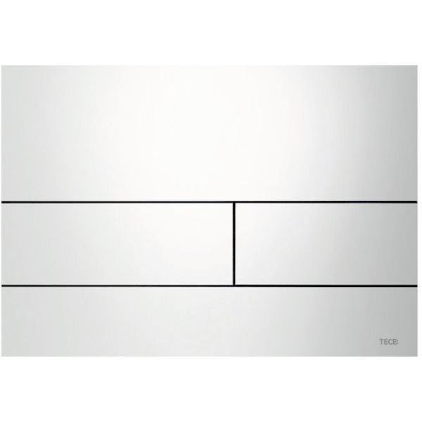 Кнопка смыва унитаза TECEsquare, сталь, белая глянцевая, 9240812