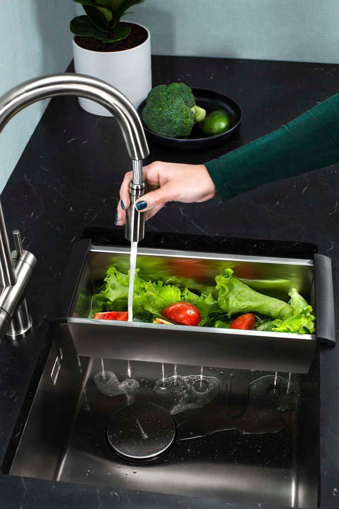 Кухонный смеситель Omoikiri Akita-S-C, 4994330