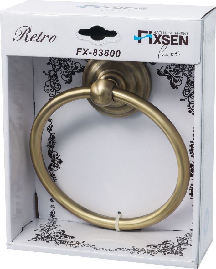 Полотенцедержатель кольцо Fixsen Retro, FX-83811