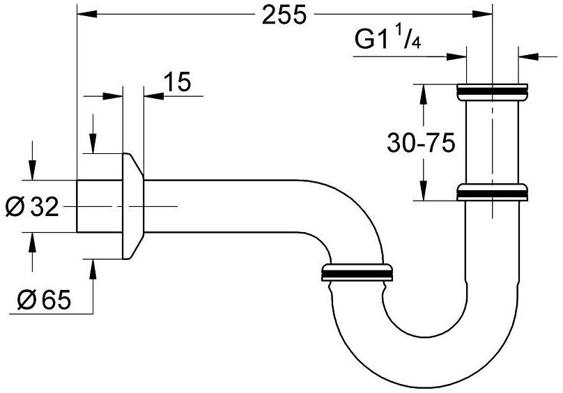 Сифон Grohe, 28947000