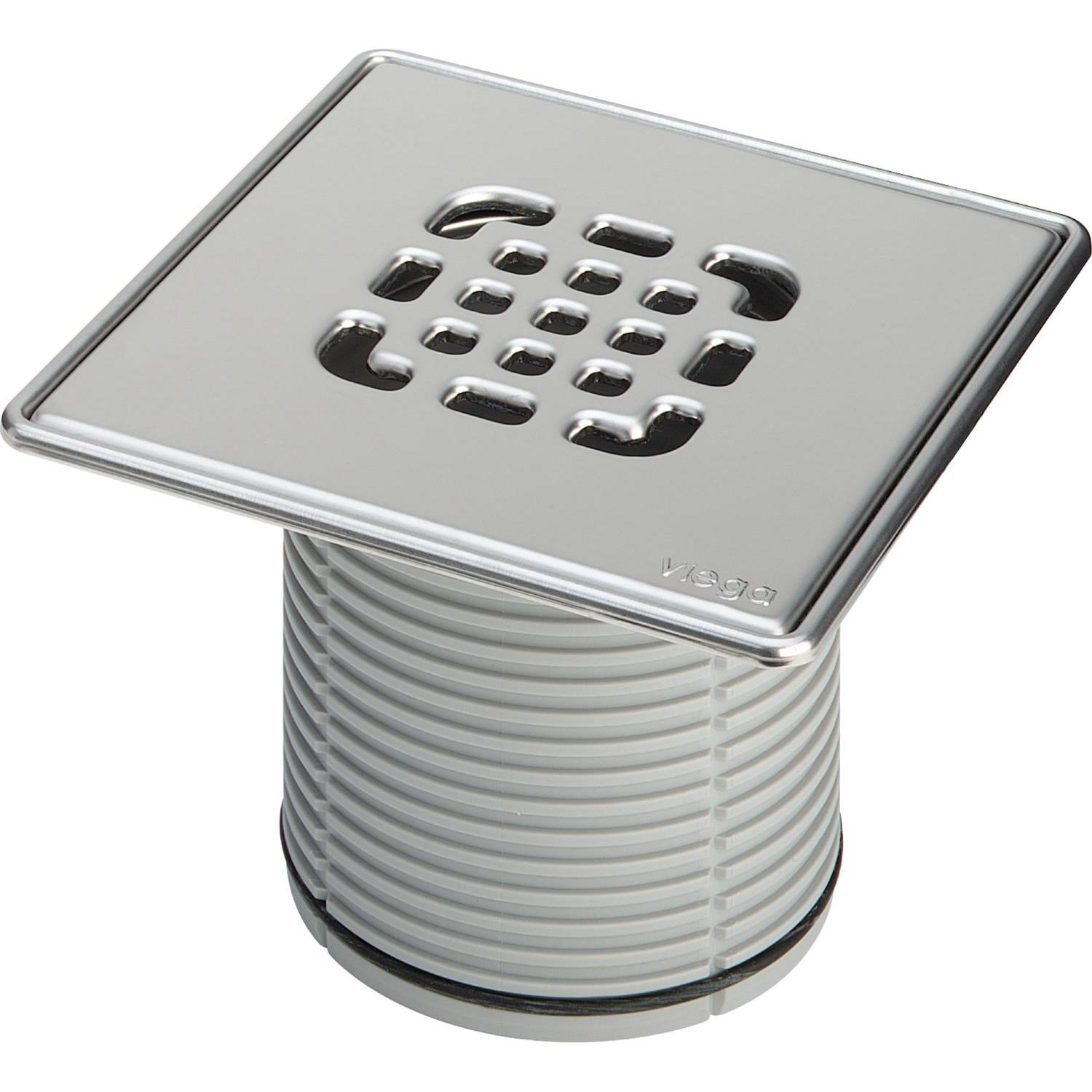 Надставной элемент для трапа Viega Advantix с решеткой из стали, 555450