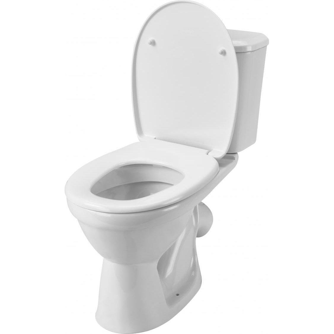 Напольный унитаз Santek Бореаль, 2 режима, сиденье дюропласт Soft Close, 1.WH30.2.146